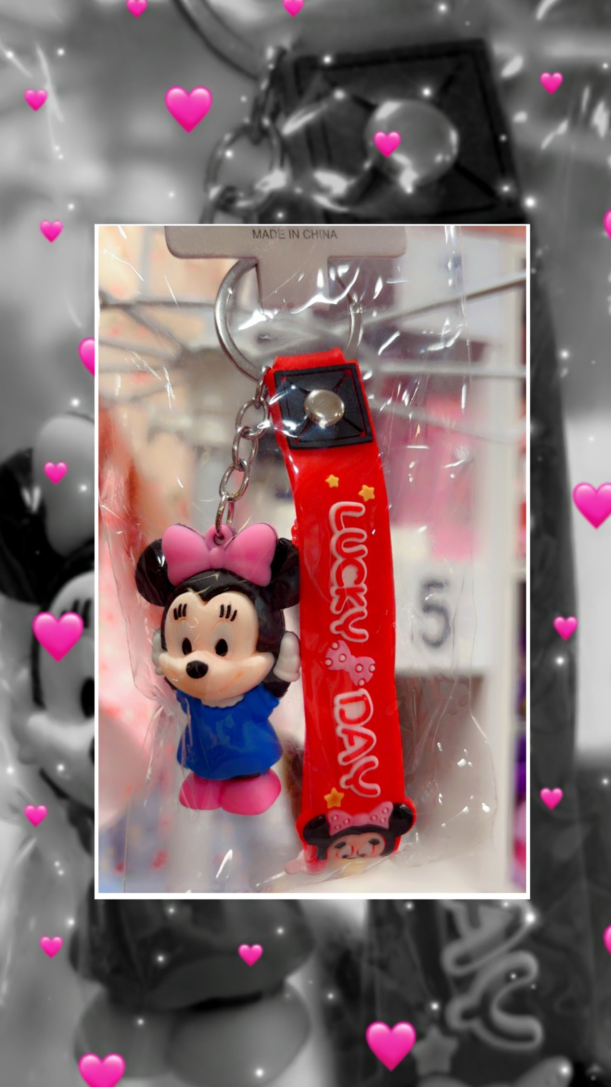 KEYCHAIN MICKEYY & MINNIE