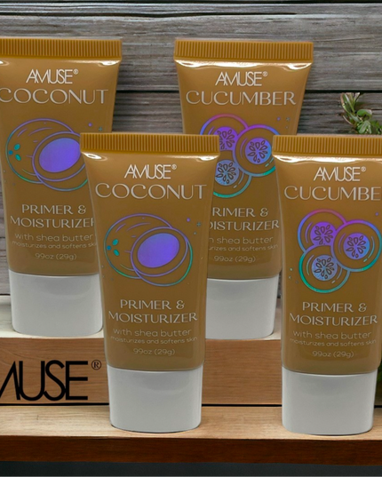 AMUSE - Primer & Moisturizer with Shea Butter (cucumber) 🥒