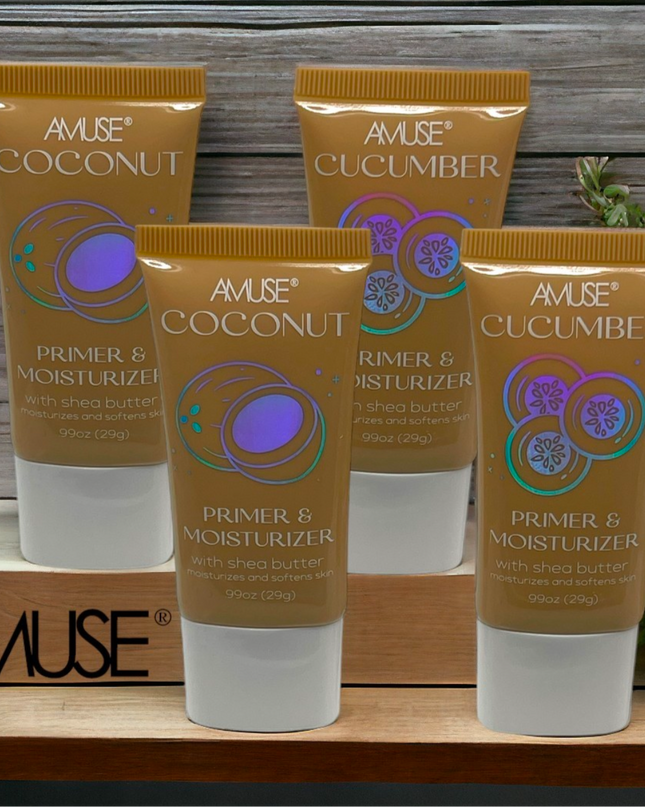 AMUSE - Primer & Moisturizer with Shea Butter (cucumber) 🥒