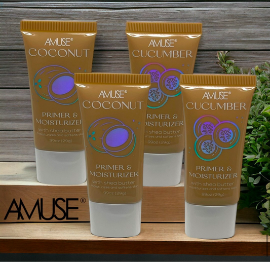 AMUSE - Primer & Moisturizer with Shea Butter (cucumber) 🥒