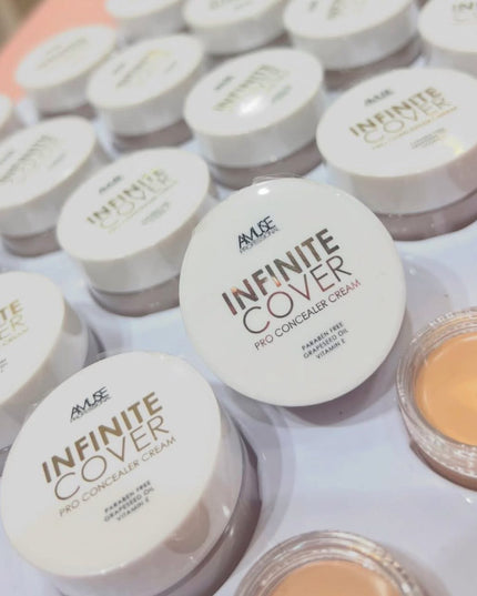 AMUSE - Infinite Cover Pro Concealer Cream - FULL COVERAGE