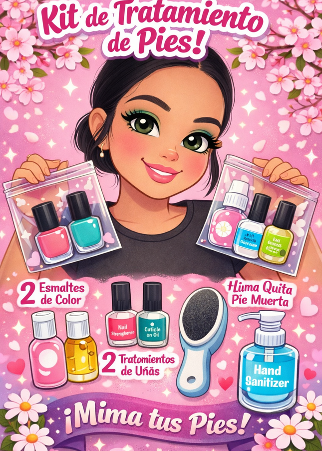 Nails & Foot Treatment Bundle💅