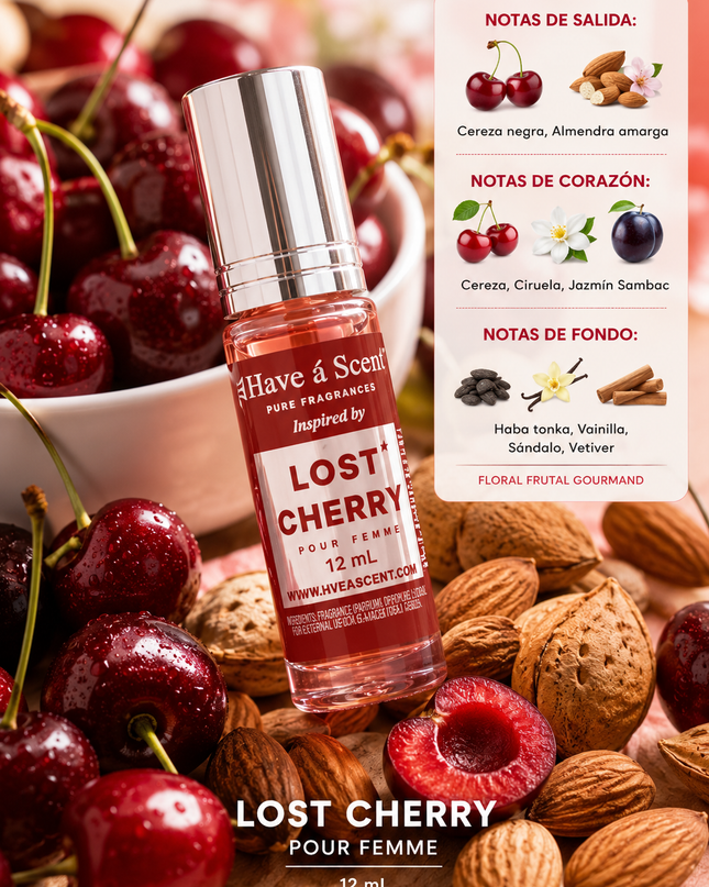 Perfume “LOST CHERRY” en Aceite 🤍 (ORIGINAL) 🍒