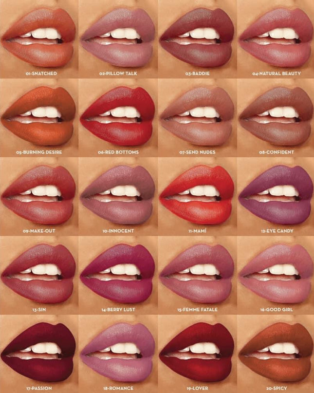 ITALIA DELUXE - SEDUCE ME SATIN LIPSTICK