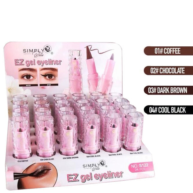 SIMPLY BELLA - EZ GEL EYELINER SUPER CREMOSO 🖤🤎