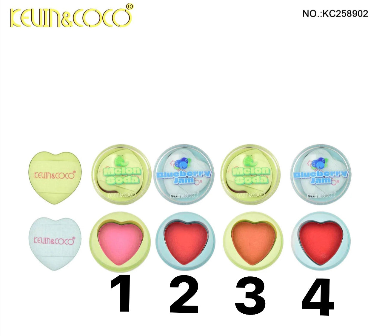 KEVIN & COCO - Fruit Blush 🍈🫐