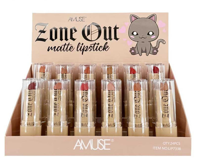 AMUSE - Zone Out Matte Lipstick 🐈