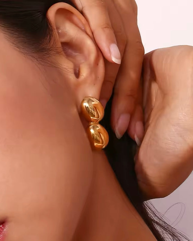 JOYERIA - Aretes 2Ovals