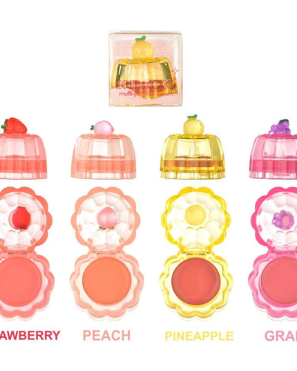 KEVIN AND COCO - DELICIOSAS GELATINAS BLUSH + LIP CREMOSO MULTI-USO 🍓🍑🍍🍇