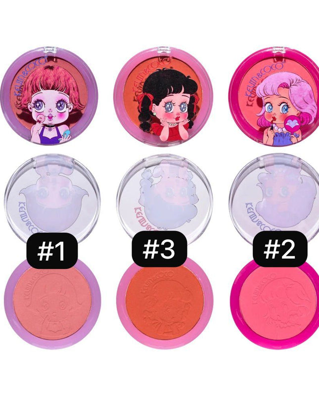 KEVIN & COCO - Blush Powder Girly Super Pigmented 🎀