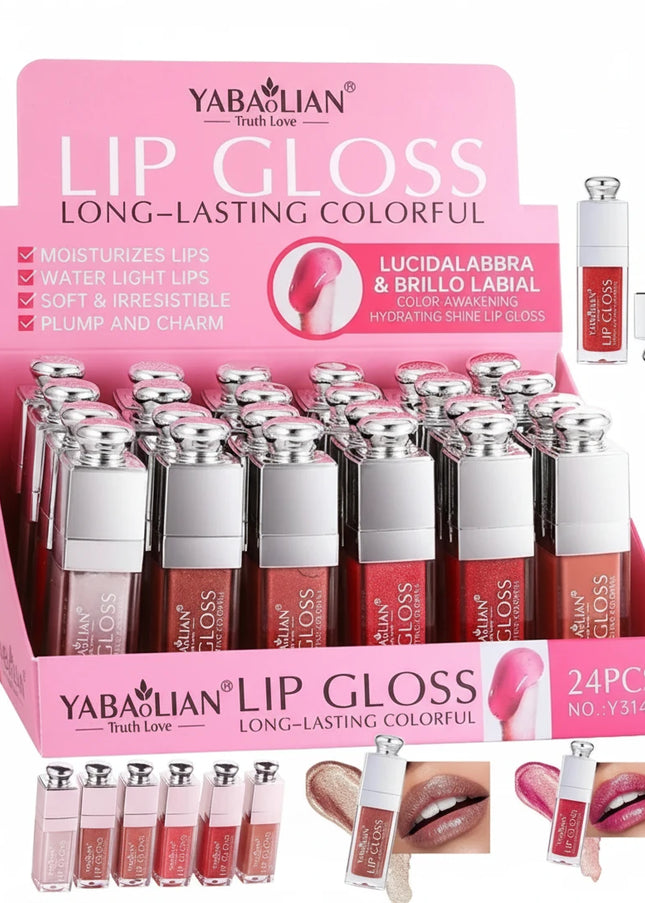 LIPGLOSS Long Lasting Colorful Glitter