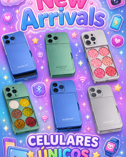 GIRLY’s - PHONE PALETAS DE MAQUILLAJE (BRILLOS, BLUSH & ILUSTRADORES) 📱💖