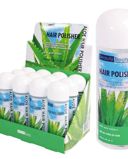 BEAUTY TREATS - Hair Polisher with Aloe Extract(Gotitas y Aceite para el Cabello) 🌿