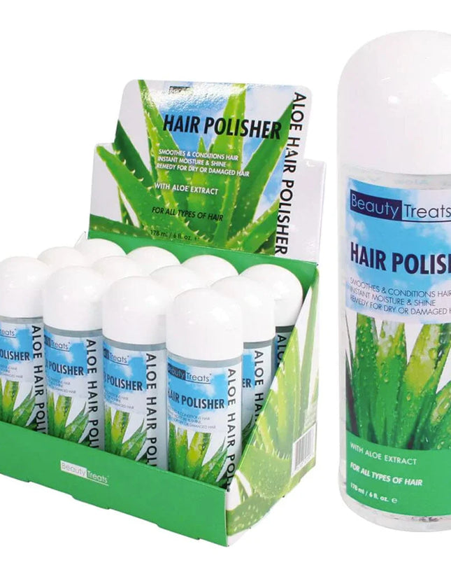 BEAUTY TREATS - Hair Polisher with Aloe Extract(Gotitas y Aceite para el Cabello) 🌿