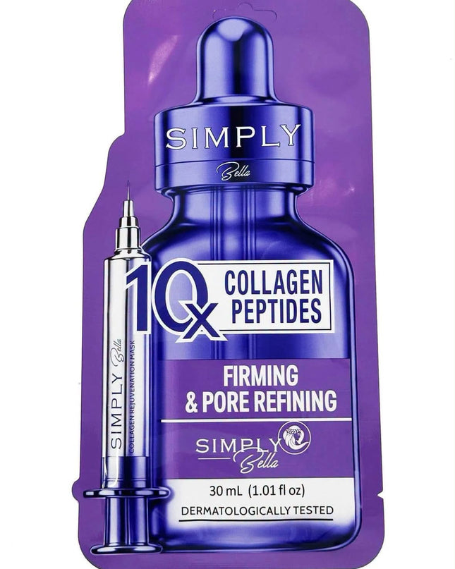 SIMPLY BELLA | 10x Collagen Peptides (Firmeza & Refine Poros) 💜