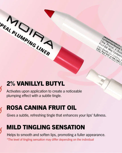 MOIRA - LIP APPEAL PLUMPING LINER WATERPROOF ❤️‍🔥