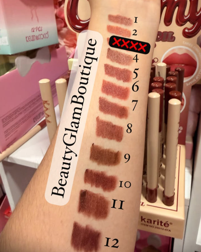 GIRLY’s - KARITÉ CREMOSOS LIP LINER / ALTA PIGMENTACIÓN