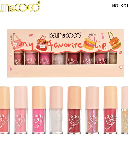 KEVIN & COCO - My Favorite Lip Set 8pcs 🍒