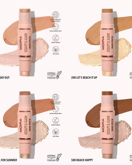 MOIRA - Sculpt & Glow Duo Stick