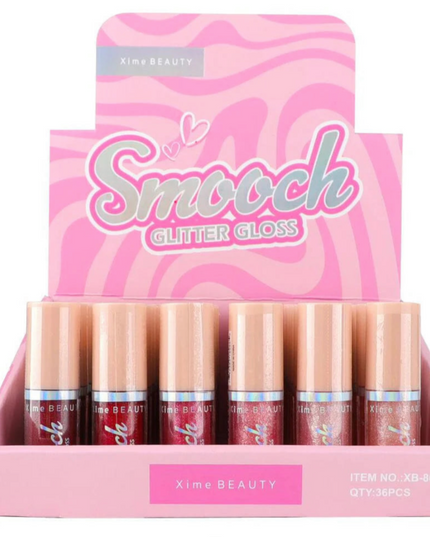 XIME BEAUTY - Smooch Glitter Gloss (Pink)