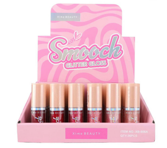 XIME BEAUTY - Smooch Glitter Gloss (Pink)
