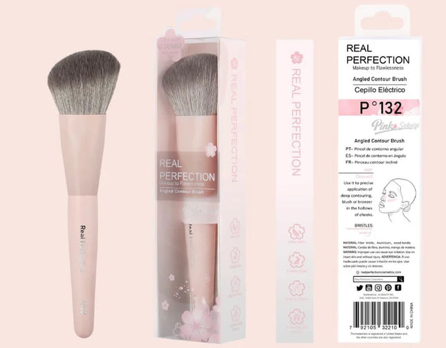 BROCHA ANGULAR (CONTORNO, BLUSH, BRONZER) #P132