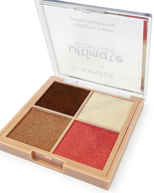 Santee Face Palette Blush + Contour + Highlighter