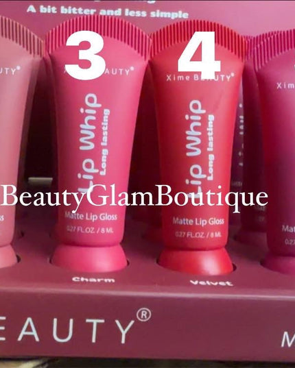 XIME BEAUTY - Lip Whip Long Lasting Matte Lip Gloss 👄
