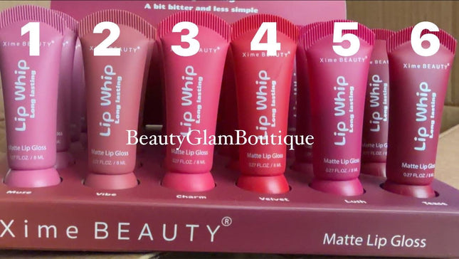 XIME BEAUTY - Lip Whip Long Lasting Matte Lip Gloss 👄