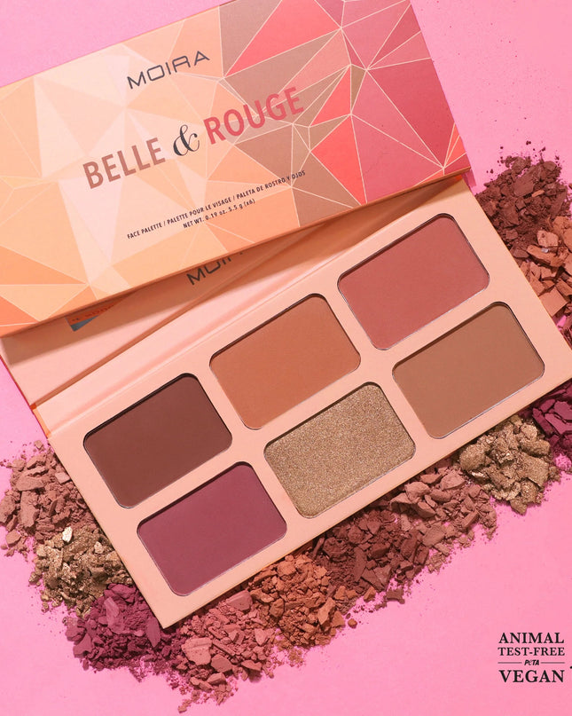 MOIRA - Belle & Rouge Face Palette