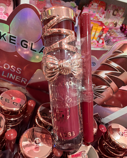 GIRLY’s - COMBO DE LABIAL MATTE + LIP LINER 24Hrs (Brown) 🎀🤎