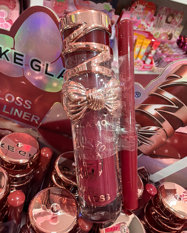 GIRLY’s - COMBO DE LABIAL MATTE + LIP LINER 24Hrs (Brown) 🎀🤎