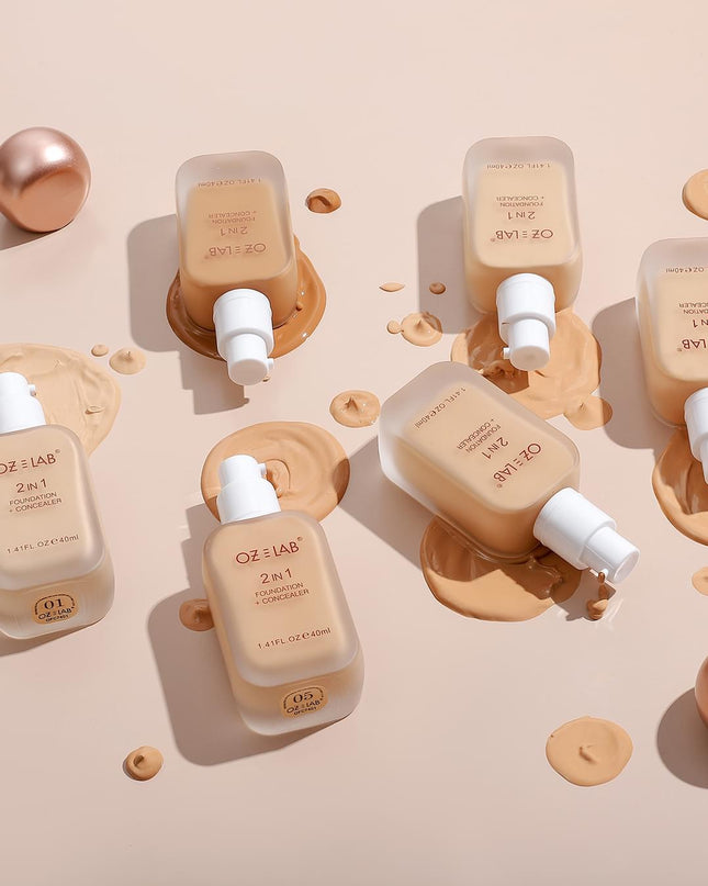 OZ LAB - Flawless Liquid Foundation Full Coverage