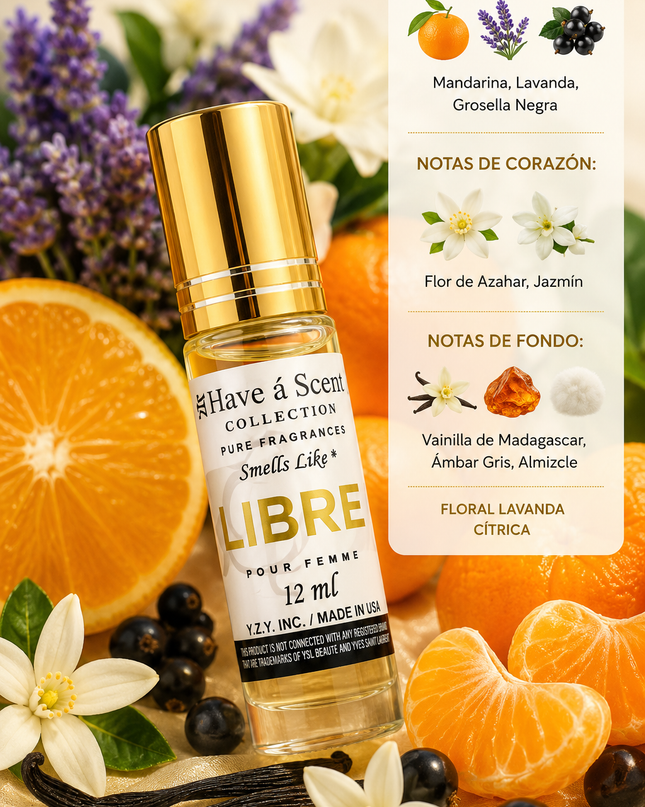 Perfume “LIBRE” en Aceite 💛 (ORIGINAL)