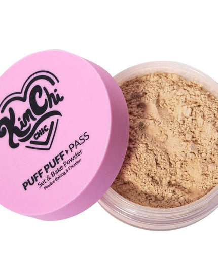KIMCHI CHIC - PUFF PUFF PASS SET & BAKE POWDER - #4 PEACH
