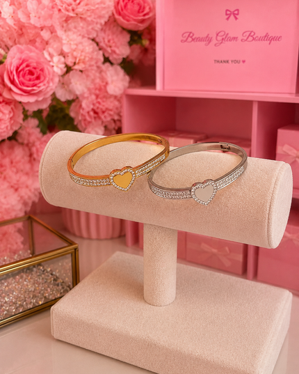 JOYERÍA FINA - Bangle Diamantada Insp. TIFF (Stainless Steel)