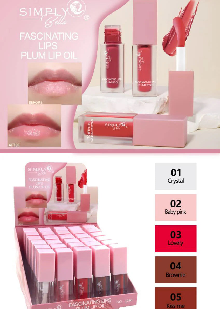 SIMPLY BELLA - Fascinating Lips Plumping Oil 🌸