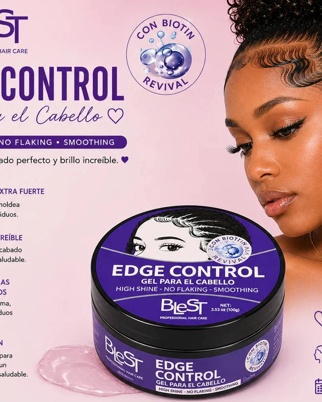 BLEST - EDGE CONTROL GEL PARA EL CABELLO (BIOTIN) 💟