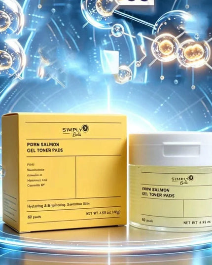 SIMPLY BELLA | PDRN SALMON GEL TONER PADS 💛
