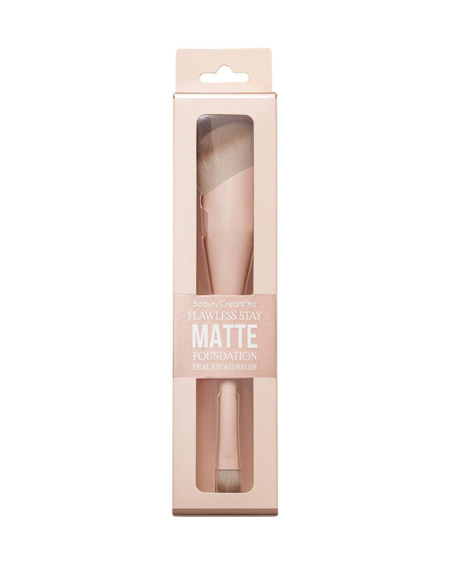 BEAUTY CREATIONS - FLAWLESS MATTE FOUNDATION DUAL ENDED BRUSH