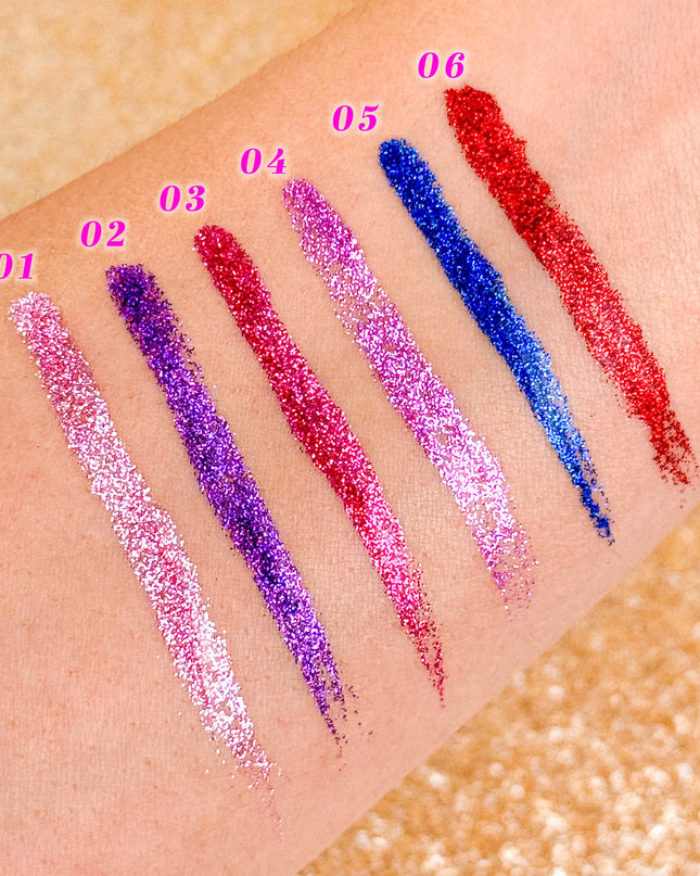 ITALIA DELUXE - STRUCK COLORFUL LIQUID GLITTERS