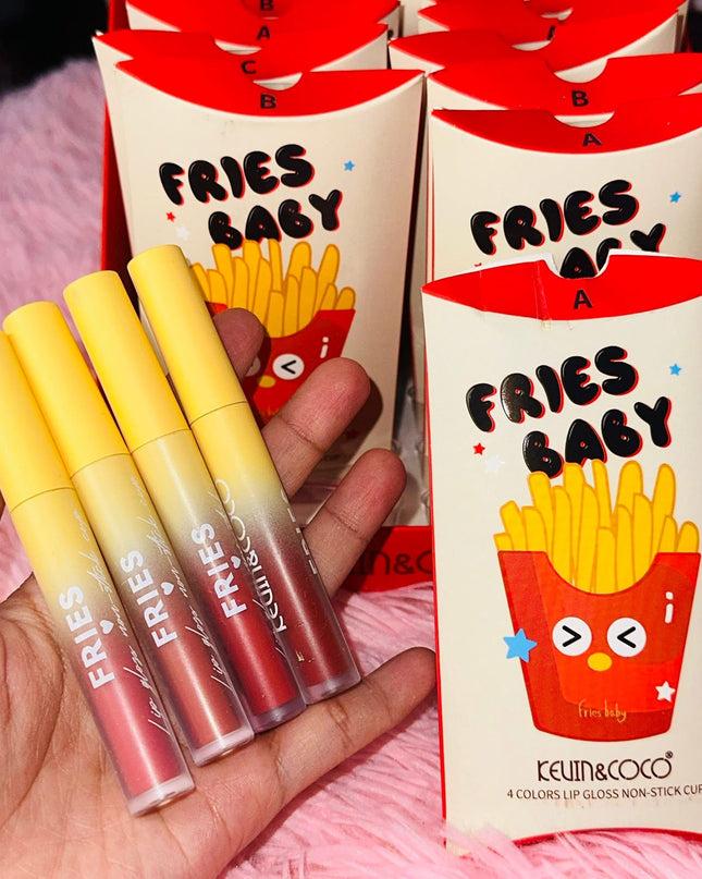 KEVIN & COCO - Fries Baby 🍟 (4 Colors/Lipstick Matte)