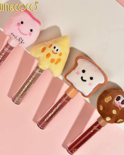 KEVIN & COCO - LipGloss Matte Food 🧀🍞🍪🥛