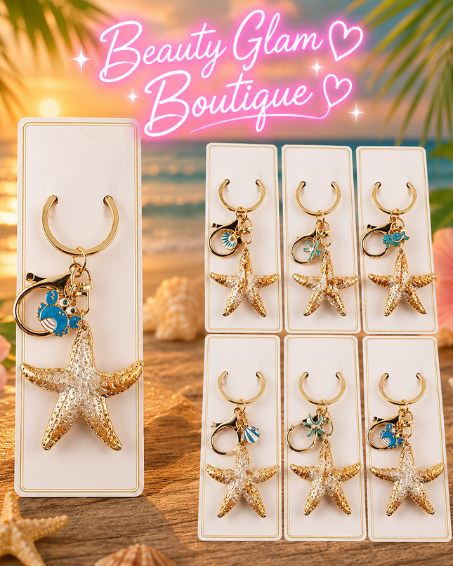 LLAVERO DE ESTRELLA DE MAR