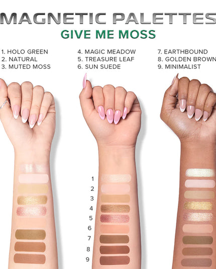 BEAUTY CREATIONS - PALETAS DE SOMBRAS MAGNÉTICAS 🧲