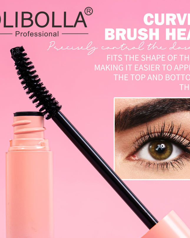 GIRLY’s - 3D MASCARA 4x (Curl, Lift & Fan) 24Hrs (Black) 🧡💜