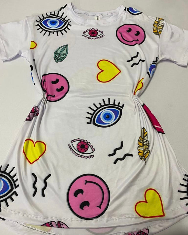 BLUSÓN - HAPPY FACE WHITE