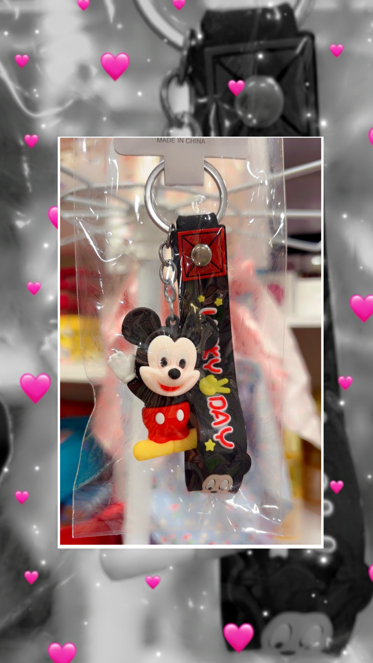 KEYCHAIN MICKEYY & MINNIE