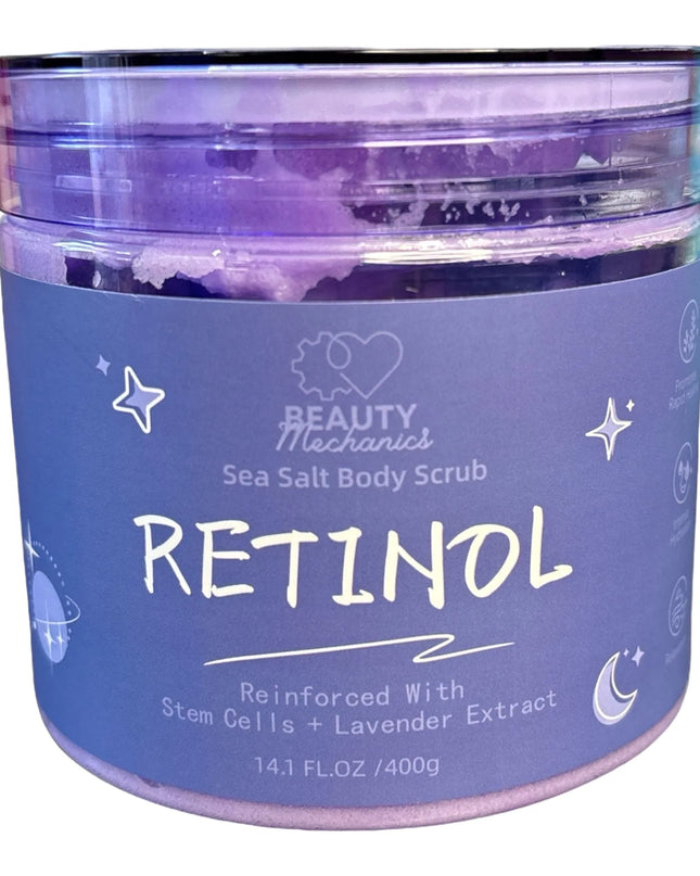 BEAUTY MECHANICS - Retinol Sea Salt Body Scrub