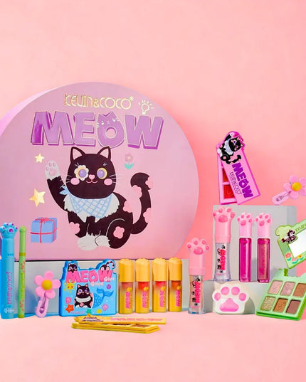 KEVIN AND COCO - COLECCIÓN DE MAQUILLAJE “MEOW” 🐈‍⬛🐾